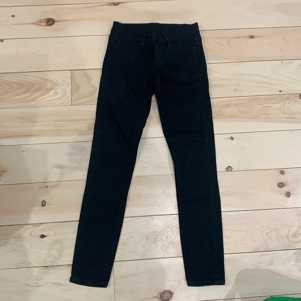 Urban Outfitters black BDG mid rise twig skinny jeans, like new.